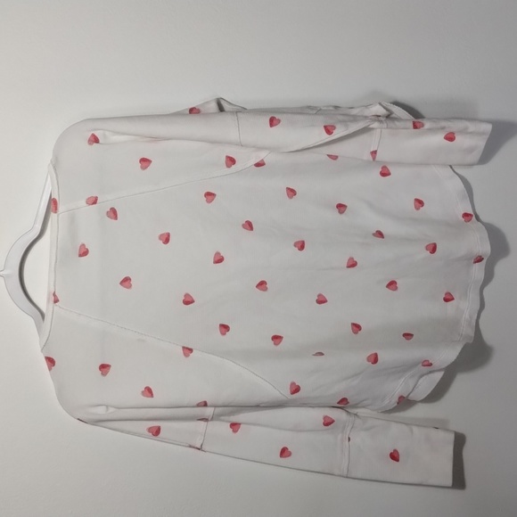 Lucky Brand Women's Long Sleeve ❤️ Shirts Bundle Size M Color Wht/Red -Pink/Wht - Picture 8 of 12
